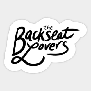 The Backseat Lovers Sticker